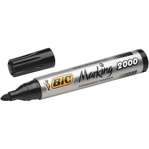 [635681] Viltstift Bic 2000 ecolutions rond large zwart