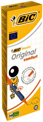 [640241] Portemine BIC Matic Original Comfort Grip HB 0,7mm