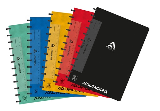 [264502] Schrift Adoc Classic A4 ruit 4x8mm 144 pagina's 90gr assorti