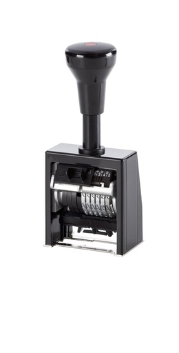 [351660] Numéroteur Reiner B6K 13053 6 chiffres 4,5mm plastique