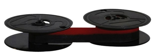 [410202] Ruban Groupe 1 double bobine nylon noir/rouge