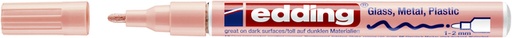 [630429] Marqueur peinture edding 751 ogive 1-2mm rose pastel