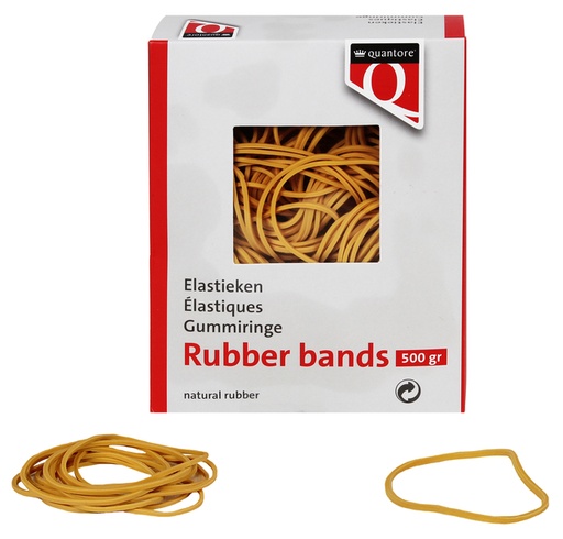 [800459] Elastique Quantore 22 100x1,5x1mm 500 grammes