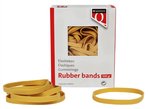[800461] Elastique Quantore 77 120x7,5x1mm 500 grammes