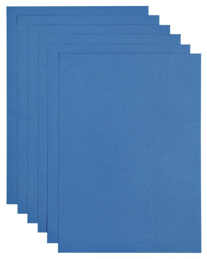 [746306] Kopieerpapier Papicolor A4 200gr 6 vel royal blue