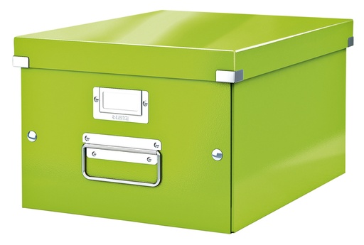 [503053] Opbergdoos Leitz Click & Store WOW middel gerecycled karton 281x200x370mm groen