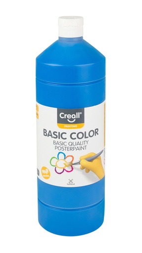 [1000006] Gouache Creall Basic bleu 1000ml