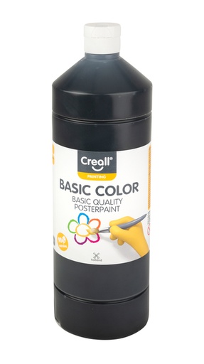 [1000008] Gouache creall basic noir 1000ml