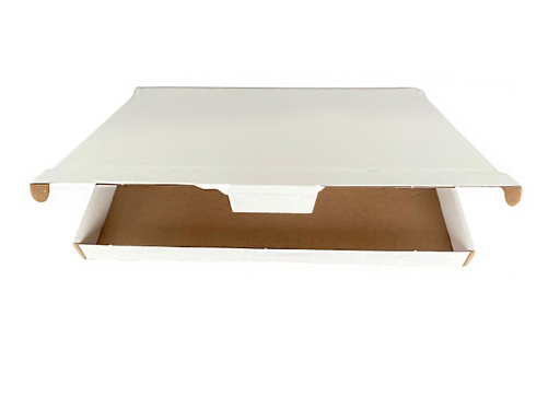 [1000038] Boîte postale IEZZY A4 360x255x26mm carton blanc