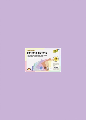 [1000297] Carton photo Folia double-face pastel 50x70cm assorti