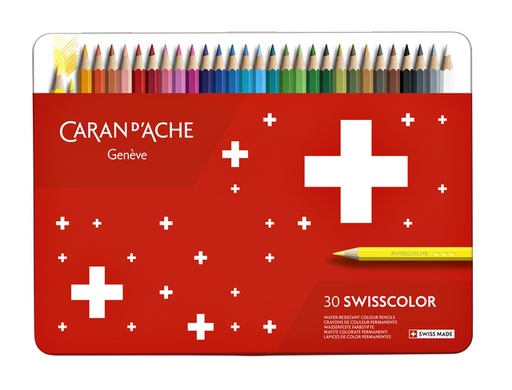 [1387129] Kleurpotloden Caran d'Ache Swisscolor 30 stuks assorti