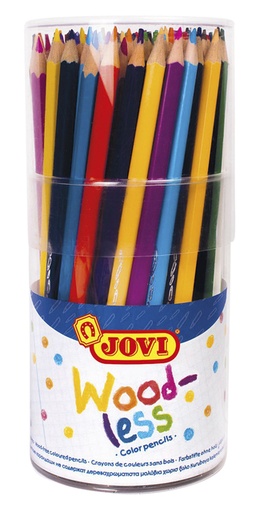 [1386303] Crayons de couleur Jovi sans bois asoorti lot 84 pièces