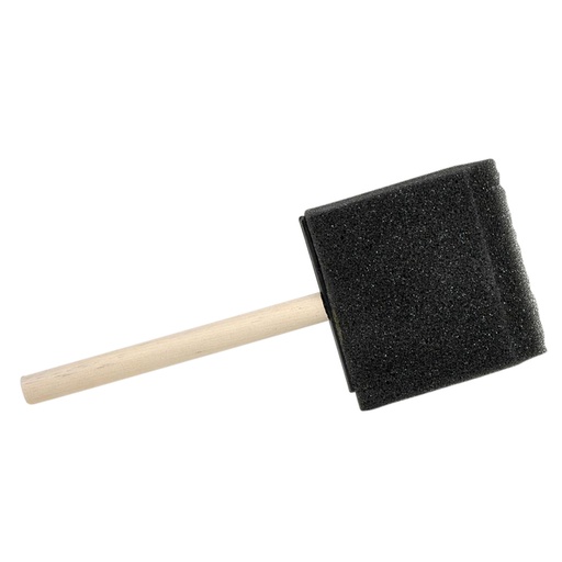 [1387600] Brosse en mousse Conda 2,5 60mm manche bois 12 pièces