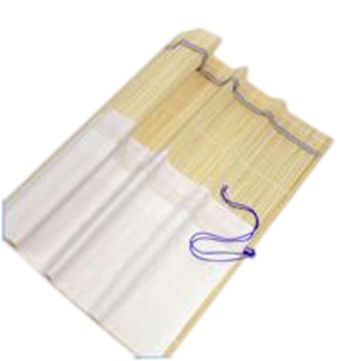 [1387655] Etui pinceaux enroulable Conda 36x36cm tissu avec élastique