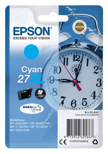 [402534] Cartouche d’encre Epson 27XL T2712 bleu