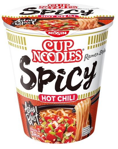 [1400534] Noodles Nissin hot chili spicy cup