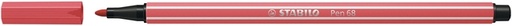 [1400829] Feutre STABILO Pen 68/47 Medium rouge terracotta