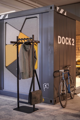 [1400060] Portemanteau MAULsalsa debout 52cm noir