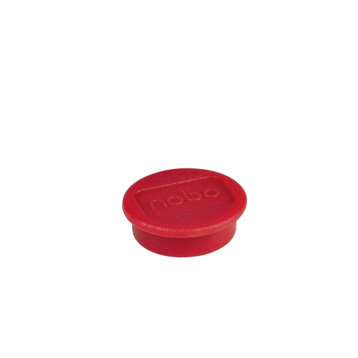 [1401564] Aimant Nobo 24mm rouge 10 pièces
