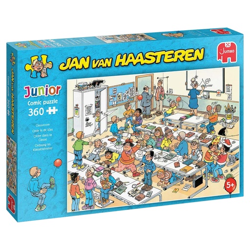 [1401901] Puzzle Jan van Haasteren Junior La salle de classe 360 pièces