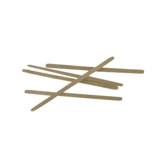 [1405323] Roerstaafje IEZZY 110mm hout 1000 stuks