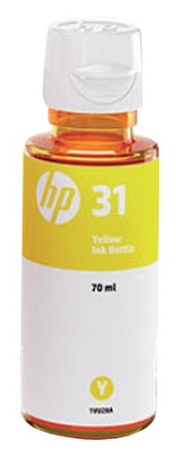 [411887] Recharge encre HP 31 1VU28AE 31 jaune