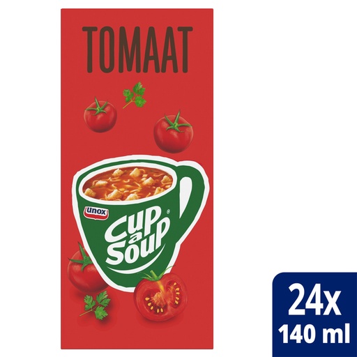 [1403224] Cup-a-Soup Unox tomaat 24x140ml
