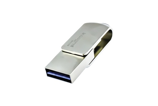 [1406662] Clé USB 3.0 Integral USB-360-C Dual USB-A 64Go