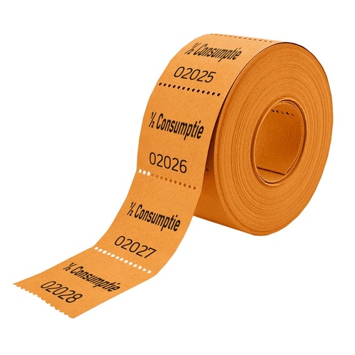 [062526] Bon de ½ consommation CombiCraft 500 pièces orange