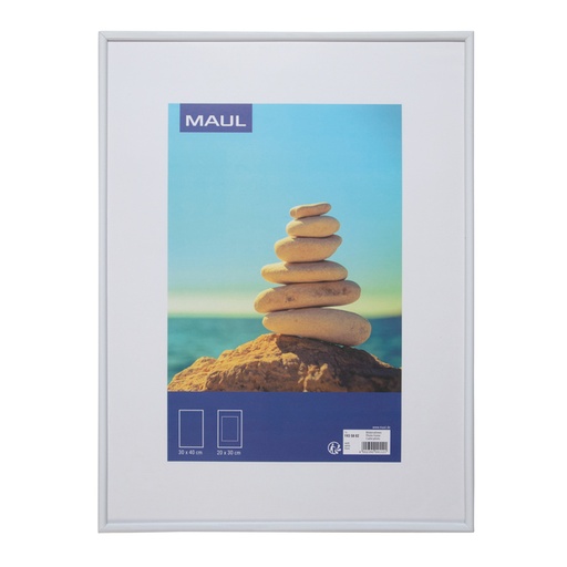 [1419611] Fotolijst MAUL art 30x40cm kunststof frame wit