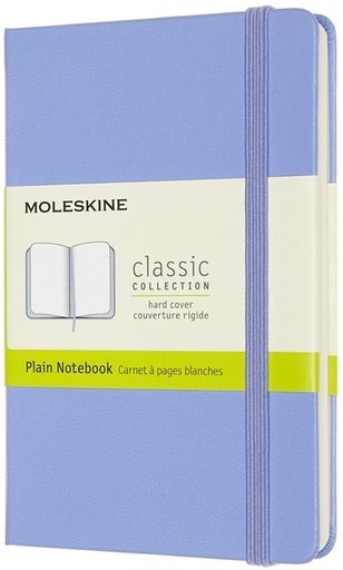 [1422872] Notitieboek Moleskine pocket 90x140mm blanco hard cover hydrangea blue