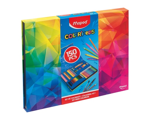 [1423770] Kit dessin Maped Color'sPeps 150 pièces assorti