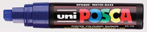 [1433839] Paintmarker Uni POSCA PC17K extra breed rechthoek donkerblauw