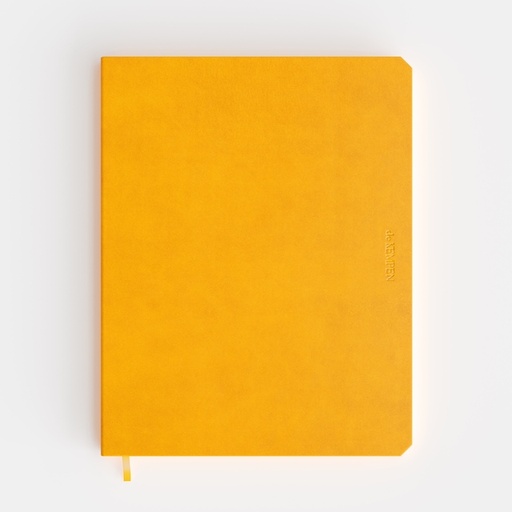 [1434972] Carnet de notes De Kempen Independent 171x220mm ligné 192 pages 90g jaune