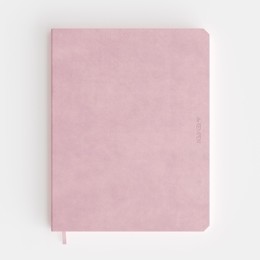 [1435000] Carnet de notes De KEMPEN Brut 171x220mm ligné 192 pages 90g rose