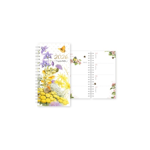 [1435759] Kalender 2026 Marjolein Bastin slim 7dagen/2pagina's