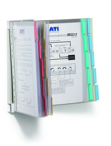 [1435913] Wandelement Durable Function Wall 20-tassen assorti