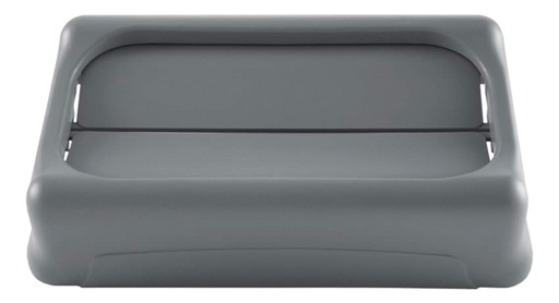 [394811] Couvercle basculant Slim Jim Vented fermé gris