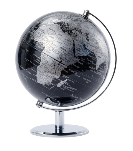 [1436814] Globe Troika 20cm noir/argent