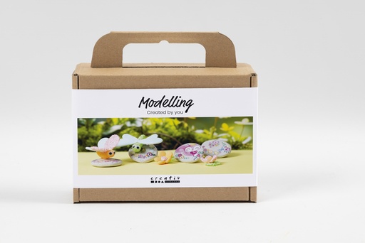 [1436835] Kit Hobby Mini Creativ Company pierre à modeler avec insecte