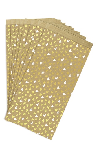 [1437075] Cadeauzak Clairfontaine 16x30x5cm kraft harten 50 stuks