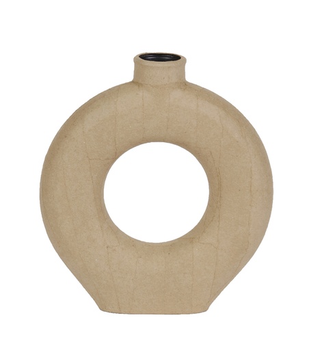 [1437174] Figuur Décopatch vaas ring 21x21x23cm