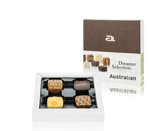 [1438164] Chocolat Australian Dreamer Selection boîte de 4 pièces