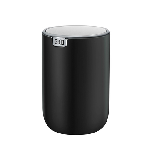 [1438178] Afvalbak EKO Fandy 2 tafelmodel met swingdeksel 1,5 liter zwart