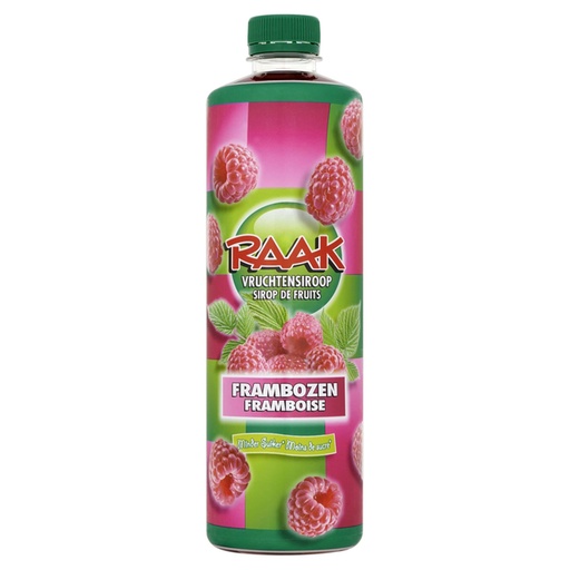 [1438187] Siroop RAAK framboos 750ml