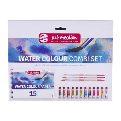 [1436203] Set peinture aquarelle Talens Art Creation Bleu 16 pièces