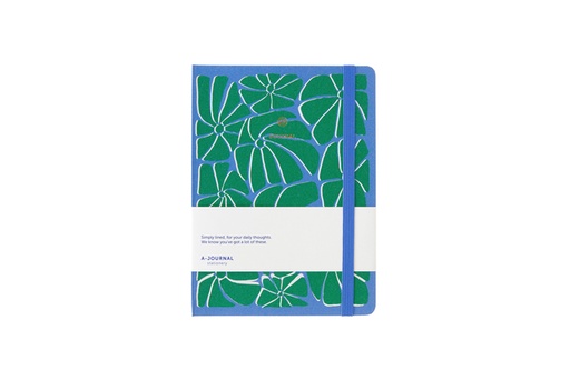 [1436399] Carnet de notes A5 bleu/vert A Journal