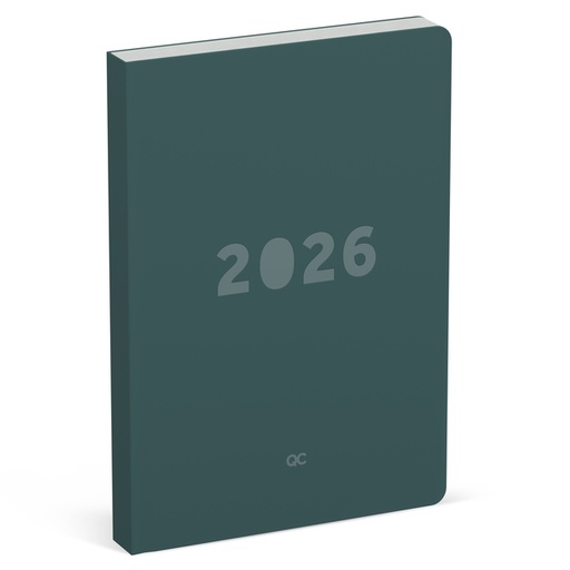 [1436919] Agenda 2026 Lannoo A5 QC Colour 1dag/1pagina zwart