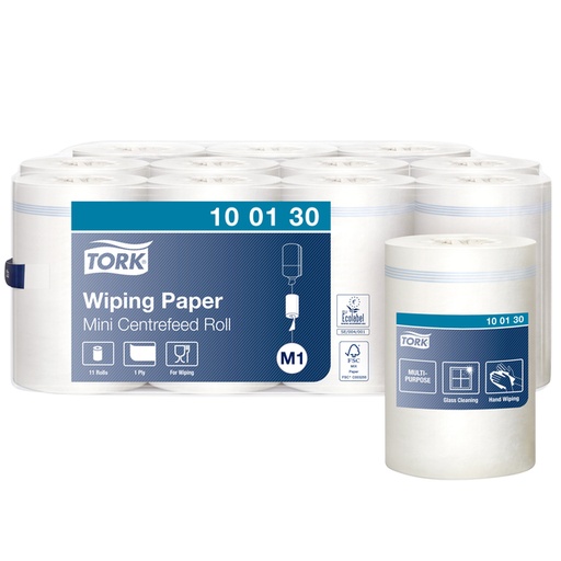 [890337] Papier d'essuyage Tork M1 Advanced 100130 1 épaisseur 120m blanc