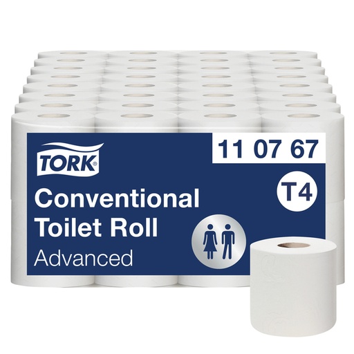 [892056] Toiletpapier Tork T4 Advanced 2-laags 250 vel wit 110767